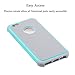 iPhone 6s Case,iPhone 6 Case,by AILUN,Soft&Reinforced Interior Silicone Bumper&Rugged Solid PC Back Shell,Shock-Absorption&Skid-Proof,Anti-Scratch Hybrid Dual-Layer Slim Cover[Mint Green]
