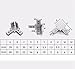 PZRT 4-Pack 2020 Series 3-Way End Corner Bracket Connector, with Screws for Standard 6mm T Slot Aluminum Extrusion Profile
