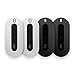 MYNT Tracker - Key Locator, Wallet Tracker, Phone Finder, Remote Control. Find Your Valuable Item Near and Far (Multicolor(Black/Silver), 4-Pack)