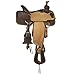 NRS Competitor Series Heavy Oil Roughout Team Roping Saddle Roughout 15thumb 3