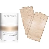 iluminage. Skin Rejuvenating Gloves For Hand Wrinkle &amp; Age Spots Reduction w/Copper Technology (Medium/Large)