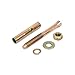 uxcell M8 Dia Thread Hex Nut Sleeve Anchors Expansion Bolt Fastener Bronze Tone 20pcs