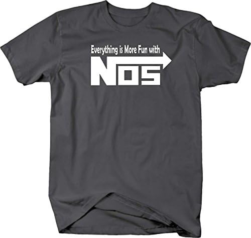 Everything is More Fun with NOS Nitrous Racing Tuner T shirt - Large