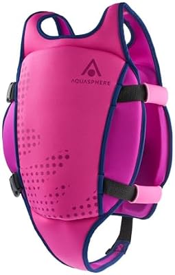 Aqua Sphere Gilet da bagno per bambini rosa taglia L (3-6 anni)