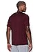 Under Armour Men's Tech Short Sleeve T-Shirt, Dark Maroon/Graphite, Medium