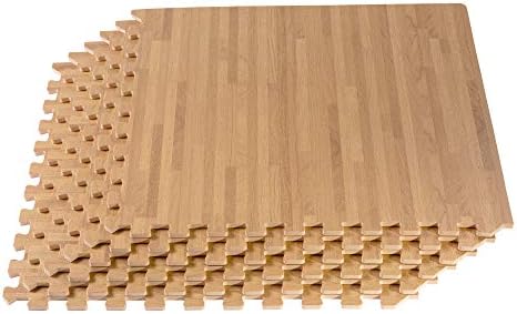 Forest Floor 3 8 Thick Printed Wood Grain Interlocking Foam Floor