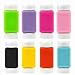 VizGiz 20 Pack Big Size USB Cable Earphones Protector Colorful Charger Saver Sleeve Protective Cover Case for Apple Charger Phone 4 5 6 Plus 4S 6S 5S Cases Tablet Pad Air Mini Earbuds