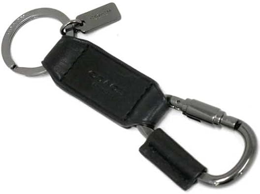 Amazon コーチ キーホルダー Coach アウトレット カラビナ キーフォブ キーホルダー レディース メンズ F Blk 並行輸入品 シューズ バッグ