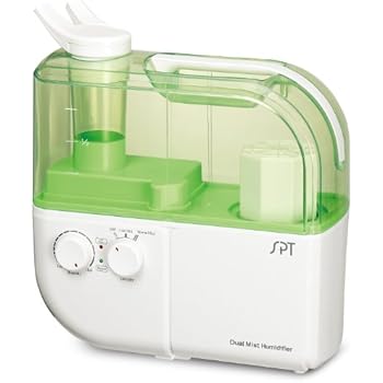 SPT Dual-Mist Ultrasonic Humidifier (Warm/Cool), Green