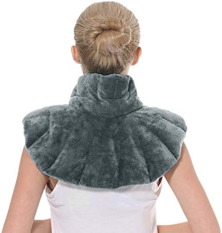JMung Heating Pad for Neck Shoulder Hot compress microwave oven heating multi-functional sitting neck acid keep warm relieve cervical pain shawl neck pillow