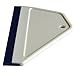 EHDIS Small Squeegee Window Tint Squeegee Silicone Squeegee Wiper Blade for Car Window Glass Mirror Cleaning Wash Cleaner Wiper - 2 PCS