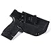 Kobra IWB Kydex Holster (Black) - Inside Waistband Concealed Carry for Glock, M&P, Colt & Beretta - with Adjustable Retention Screw, Ride & Cant - Right & Left Hand Use - Waterproof