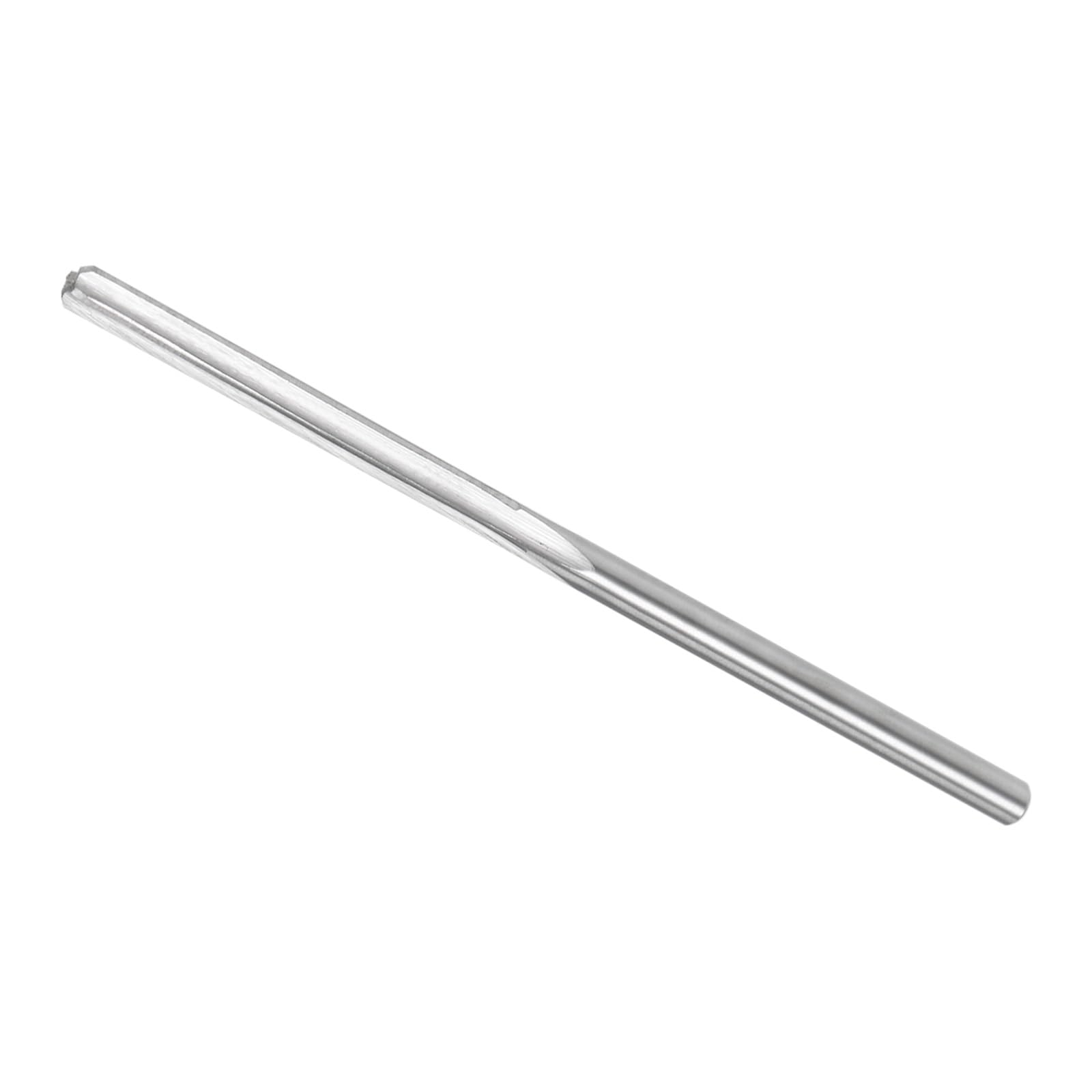 CoCud Chucking Reamer, 2.1mm Cutting Dia.4 Flutes H7, Tungsten Carbide Milling Cutting Tool - (Applications: for Screw Machines, Turret Lathes, Drill Presses)