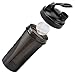 BOTTLE JOY 100 % BPA FREE Protein Shaker bottle with Large Capacity,Water bottle Shaker cups for protein shakes with Mixer ball 23oz 700ML for sports /Gym/Outdoor