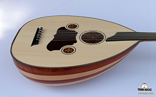 Turkish Quality Mahogany and Maple String Instrument Oud Ud AO-103