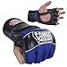 Combat Sports Pro Style Grappling MMA Gloves, Regular, Electric Blue