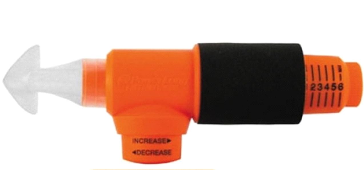 Photo 1 of Power Lung Airestream Breathing Exerciser Beginner to Advanced Performing Daily Training Aid Device Orange