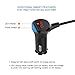 HiGoing 3-Socket Cigarette Lighter Adapter, 120W 12V/24V Power DC Outlet Splitter with 6.8A 4-Port USB Car Charger