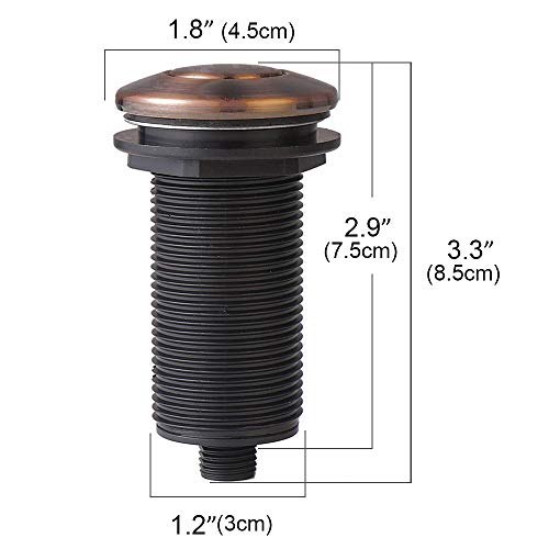 image for Garbage Disposal Air Switch Button, KEBE Sink Garbage Disposal Parts A