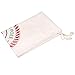 TGS Gems Extra Large Cotton Santa Bag with Drawstring Tie Closure | 39 x 27 Santa Sack, Stocking Stuffers (1 PC)