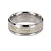 Men's Lord of the Rings Ring Glow in the Dark Stainless Steel Luminous Band For Women The One Rings 8MM