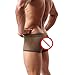 Tonsee® Sexy Men's See Through Briefs Shorts Underwear (M, Army Green)