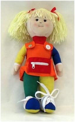 Amazon Com Learn To Dress Doll White Girl Toys Games