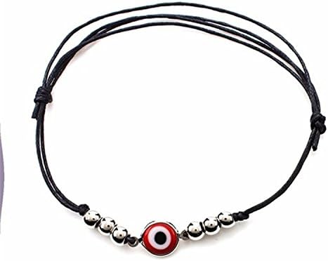 KEBINAI Best Selling Thin Red Thread Evil Eye Charms Bracelet String Rope Braided Bangles Bracelets For Women Men Adjustable Length,2