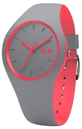 Unisex Ice-Watch Duo Grey-Coral Watch 001498