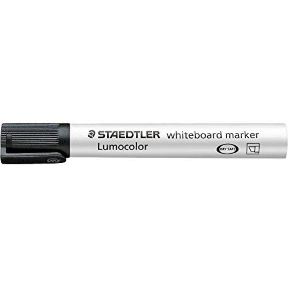 STAEDTLER Lumocolor 351 B-9 Flip Chart Pens, Whiteboard Markers, Cases and Accessories, Black, Pack of 1