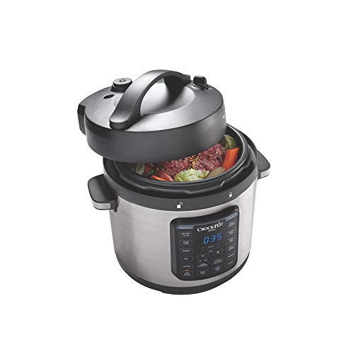 Crock-Pot 2100467 Express Easy Release | 6 Quart Slow, Pressure, Multi