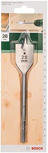 Bosch 2609255271 Flat Drill Bit with Diameter 28mm, Silver, 28 mm