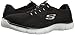 Skechers Sport Women's Ocean View Fashion Sneaker,White/Black/Multi,7.5 M US