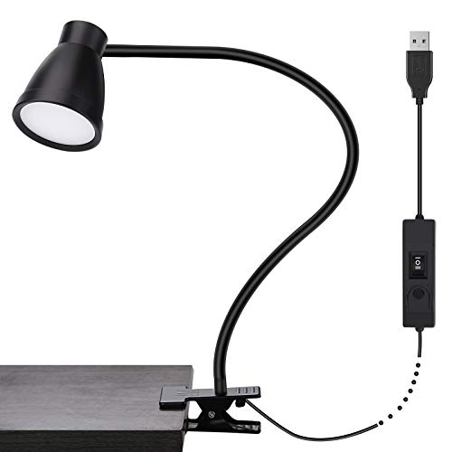 Clip on Lamp,Clip on Light (30006500K) with Dimmable Brightness & 3