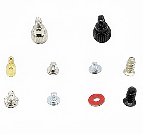 HanTof 228pcs Personal PC Computer Screws,Spacers,Standoffs Set Assortment Kit for Hard Drive Computer Case Motherboard fan power graphics - Thumbnail 4