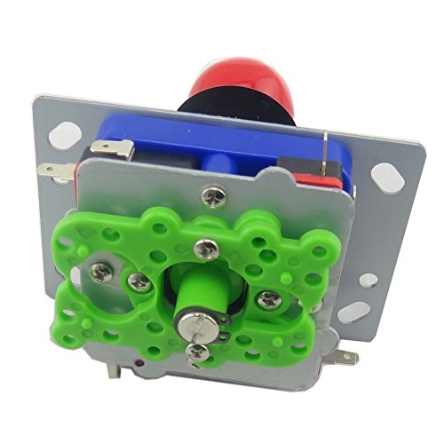 2/4/8 Way Adjustable Arcade Joystick PC Fighting Stick Parts for Video Game Arcade Red Ball Tall by Atomic Market