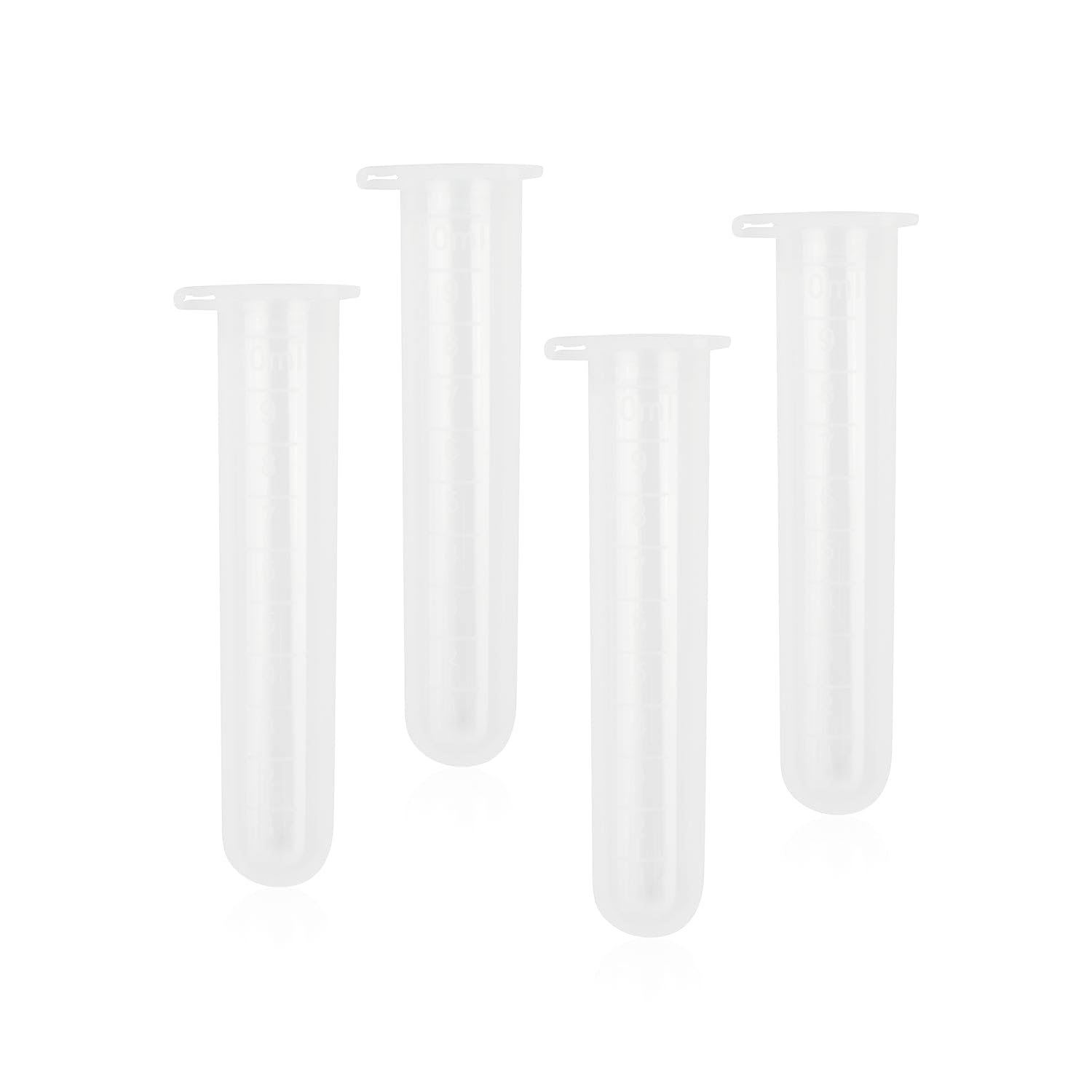 Rowiz 50PCS 10ml Plastic EP Lab Centrifuge Tube Vial Test Tube,Sample Bottle Test Tube with Round Bottom,Liquid Test Bottle with Graduation and Cap Packaging โ image 1