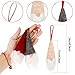 Elf Gnome Santa Handmade Tomte Plush Ornaments Christmas Hanging Decoration for Christmas Tree Wall Table Decorations Supplies (12 Pieces)