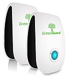 Cutting Edge Pest Control Ultrasonic, Optimal Pest Repeller for Mice, Mosquito, Roaches, Spider and All Other Insects and Rodents, 2 Pack for Double the Impact, Chemical-Free, 100% Safe