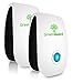 GreenGuard Ultrasonic Pest Repeller (2-Pack), Optimal Pest Repeller for Mice, Mosquito, Roaches, Spider and All Other Insects and Rodents, 2 Pack for Double the Impact, 100% Safe - UPGRADED