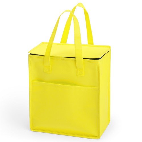 eBuyGB Non Woven Multi Purpose Thermal Insulated Shopping Grocery Cooler Bag - Yellow