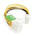 StarTech.com EPS 8 Pin Power Extension Cable - Power extension cable - 8 pin EPS12V (F) to 8 pin EPS12V (M) - 7.9 in - EPS8EXT primary