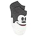 Mickey and Minnie Mouse 6 pack Socks (9-11 Womens (Shoe: 4-10), Mickey Black/White)