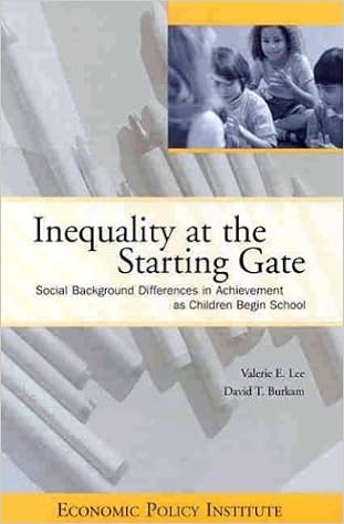 Inequality At The Starting Gate Social Background - 