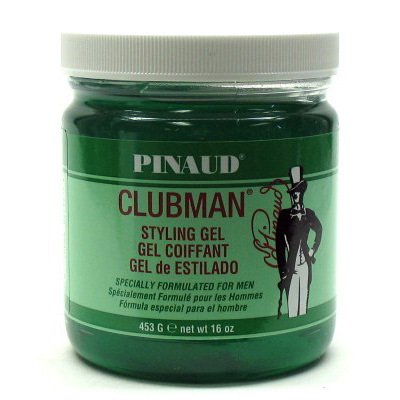 Clubman Style Gel Men'S 16oz Jar (2 Pack)