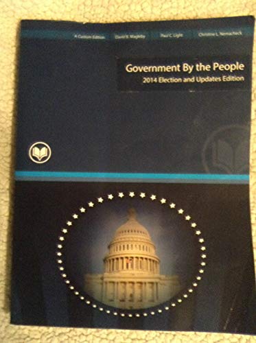 Government By the People, 2/e 1323271791 Book Cover