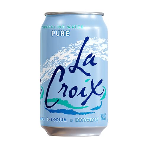 LACROIX SPARKLING WATER, PURE, 12 FL OZ (PACK OF 12)