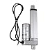 Zowaysoon 12V Electric Linear Actuator 100m/4inch Stroke 1500N DC Motor Linear Motion Controller with Limit Switch