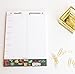 Weekly Magnetic Meal Planner Notepad By Julianne & Co - Food Planning Grocery List Pad, Premium A5 Pages Lasts 1 Ful Year with Tear Away Perforated Shopping List (Kitchen Print WITH Fridge Magnet)