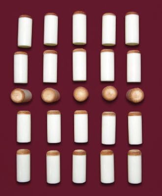 13.5 mm Pool Cue Billiard Slip Push on Tips Lot of 25